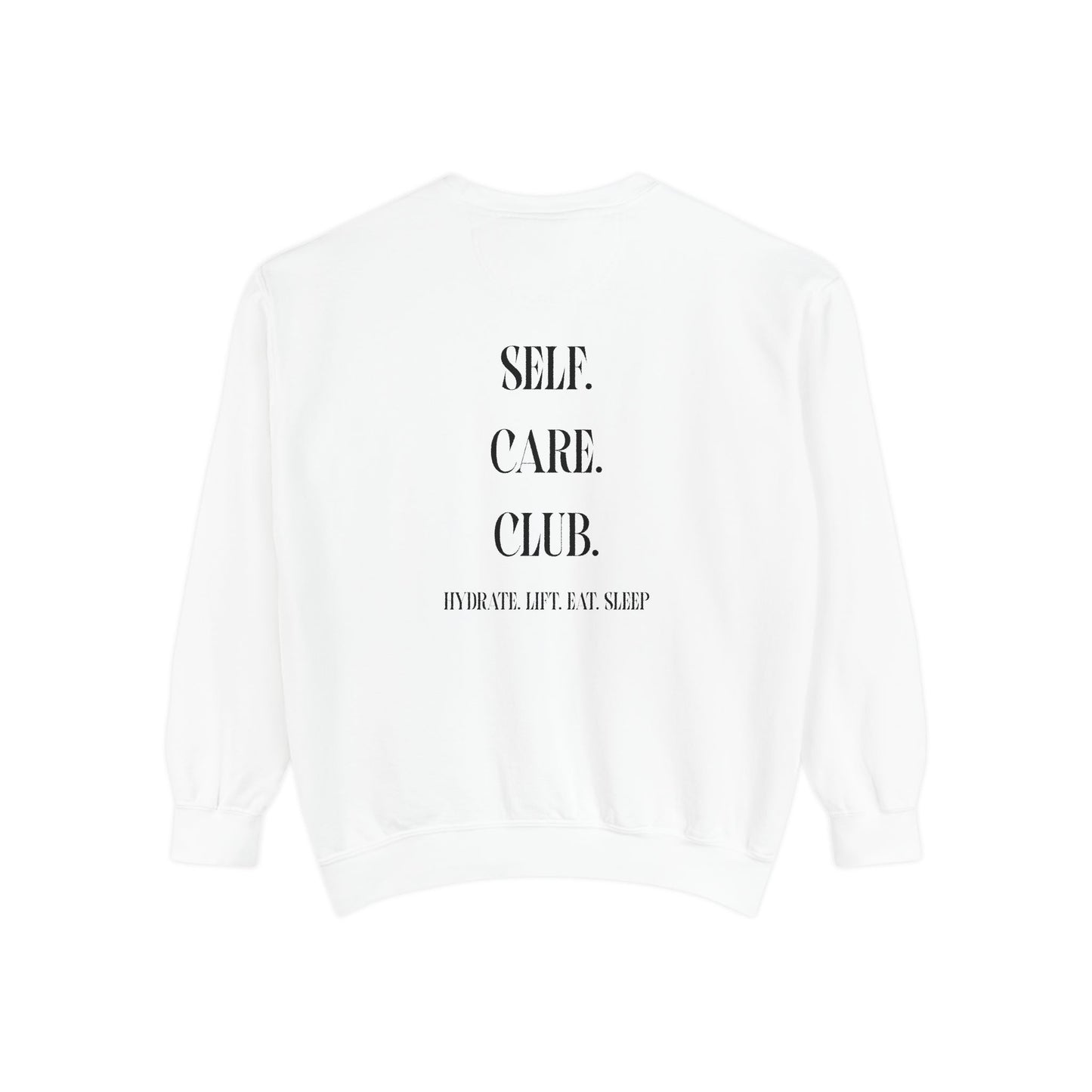 SELF CARE CLUB crewneck