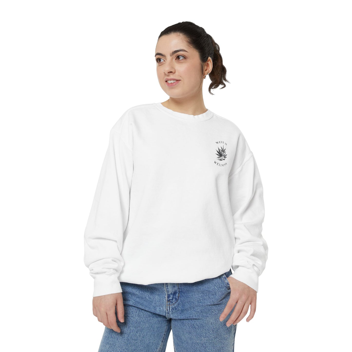 full time gardener crewneck