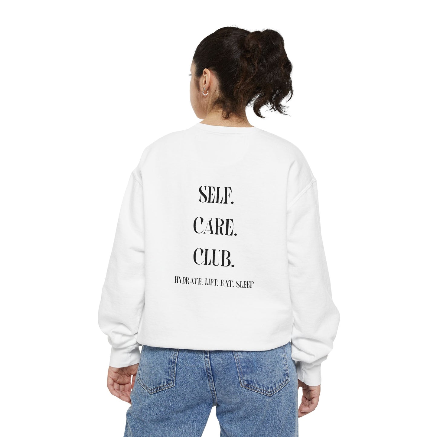 SELF CARE CLUB crewneck