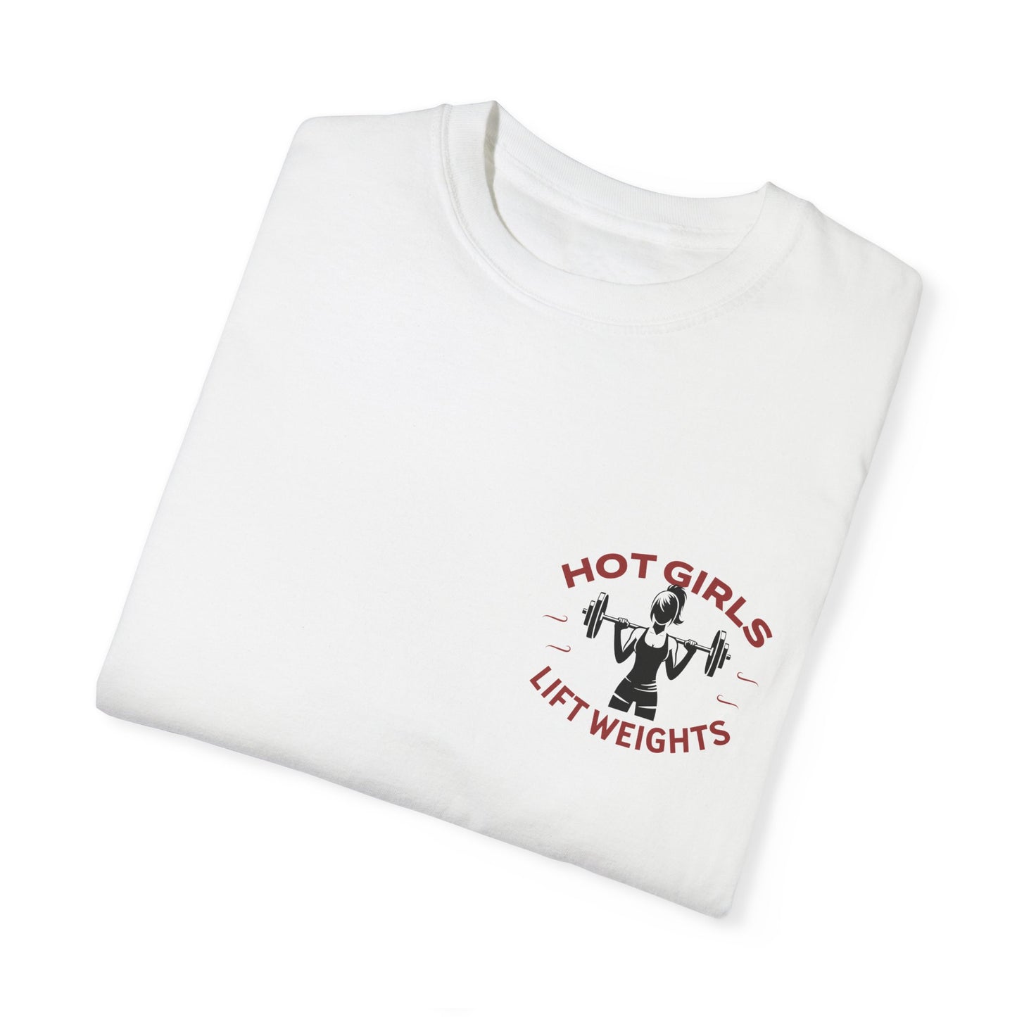 Hot girls lift weights pump cover