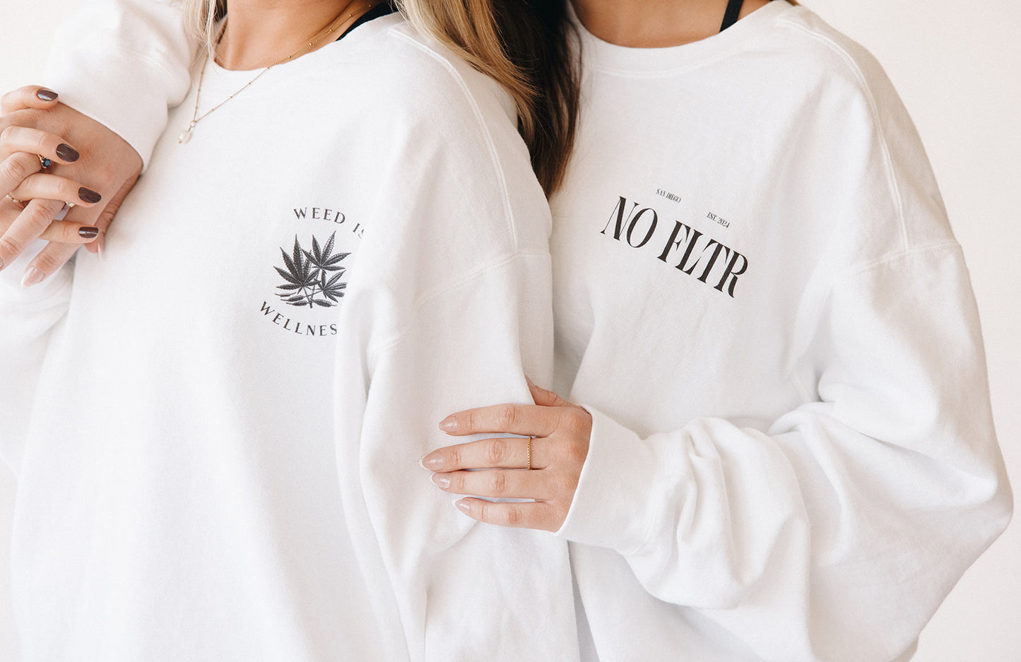full time gardener crewneck
